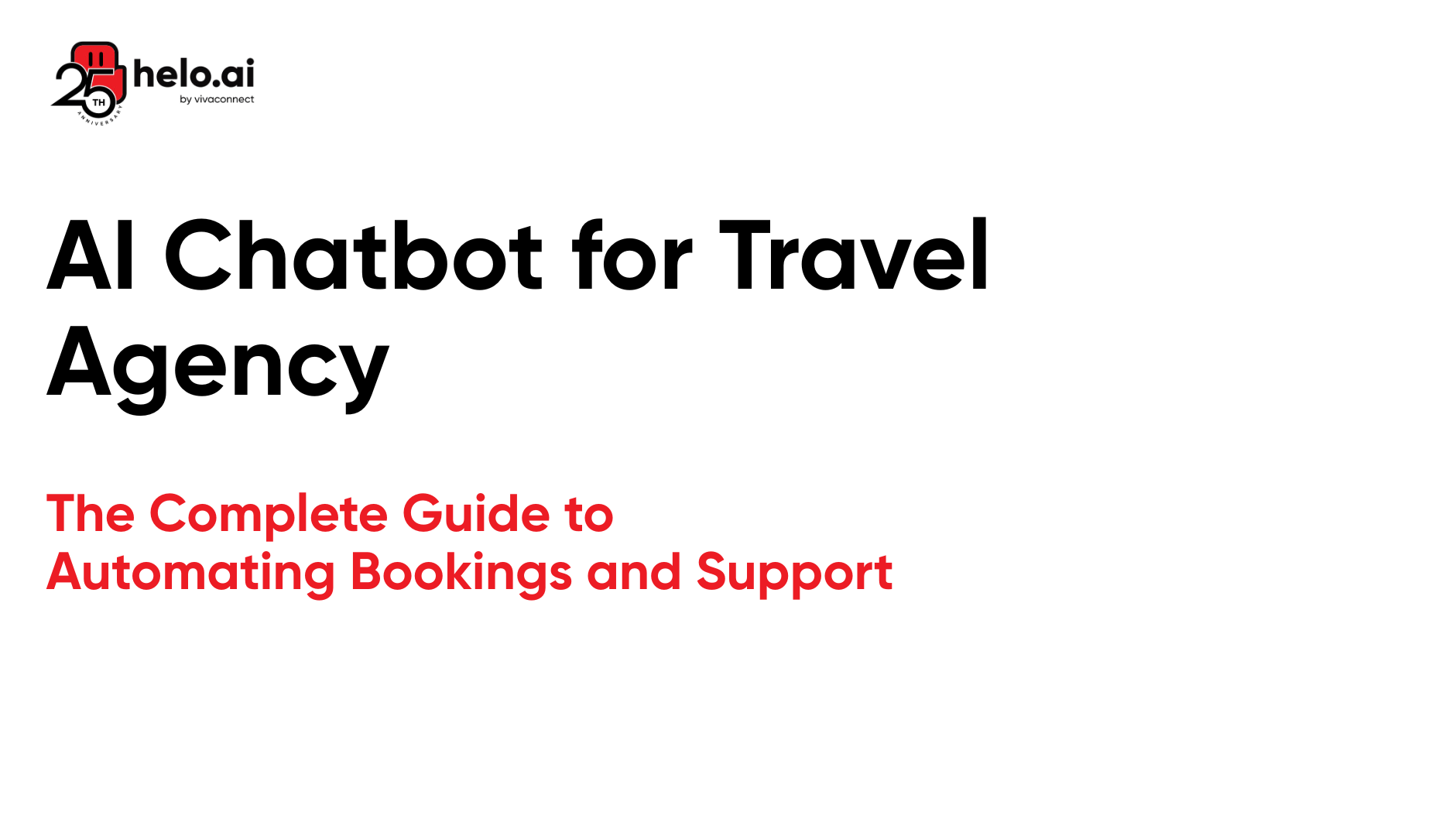 AI Chatbot for Travel Agency